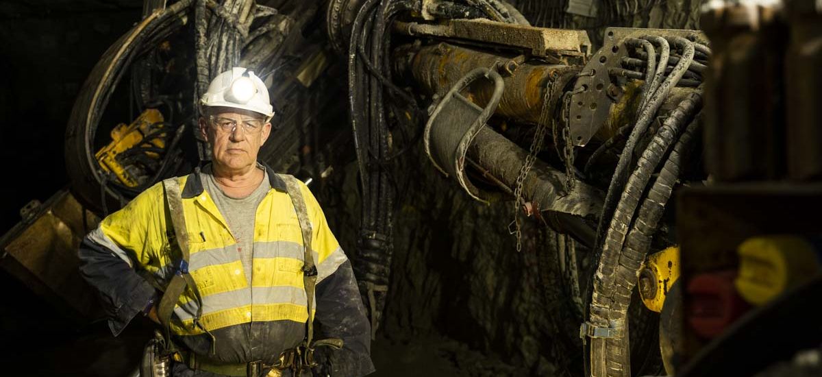 Miner underground Miner underground