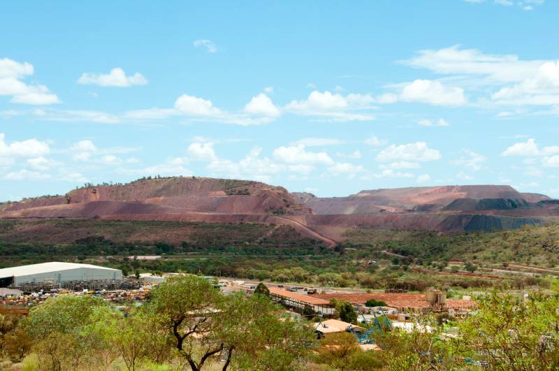 Rural mine site Rural mine site