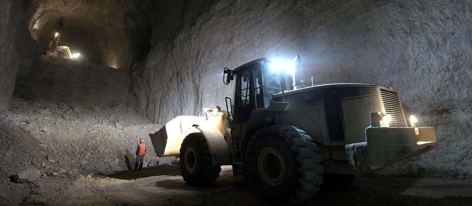 mining loader underground