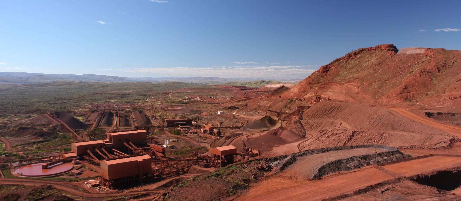 Iron ore mine Western Australia