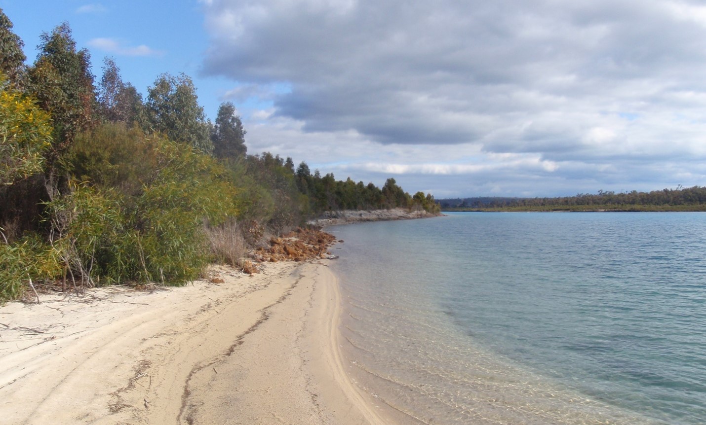 Figure 2. Lake Kepwari in 2009.