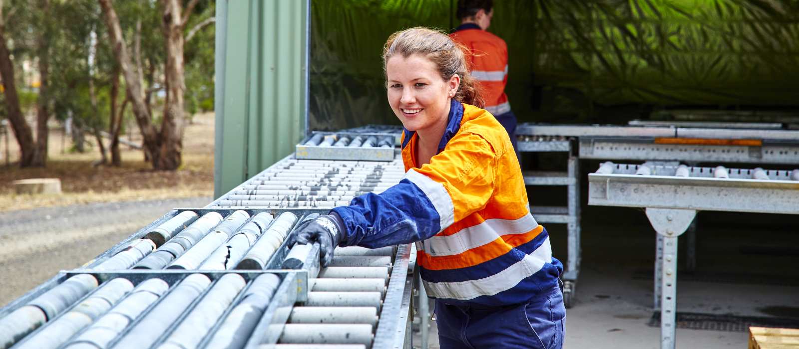 Young mining professional