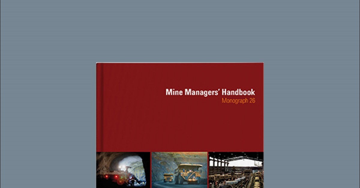 Monograph 26 Mine Managers Handbook monograph-26-mine-managers-handbook